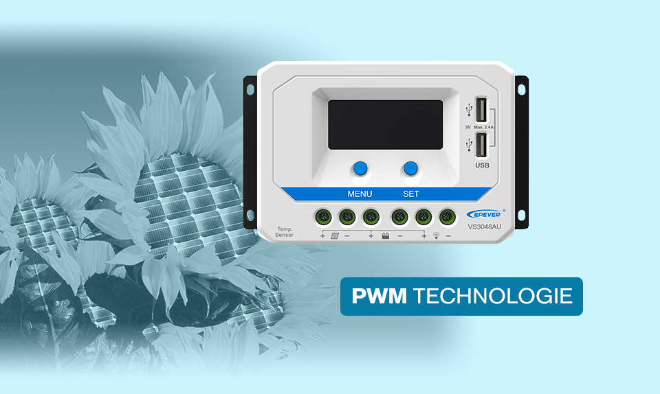 PWM solární regulátor série VS